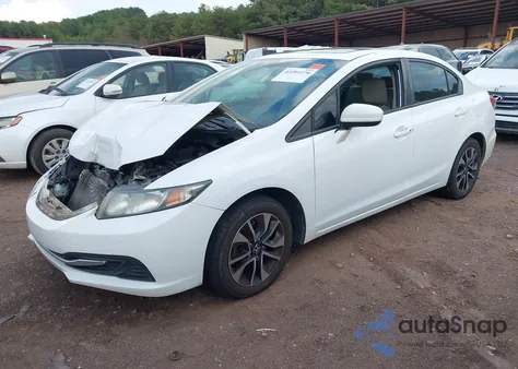 2015 Honda Civic Ex z USA, uszkodzony, nr VIN 19XFB2F86FE110189
